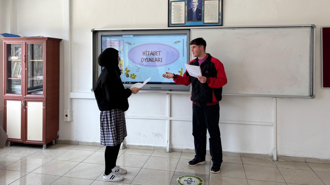 Okulun Kalbi Kütüphaneler Projesi Mart Etkinliği: 'Hitabet ve Diksiyon Sunumu.'